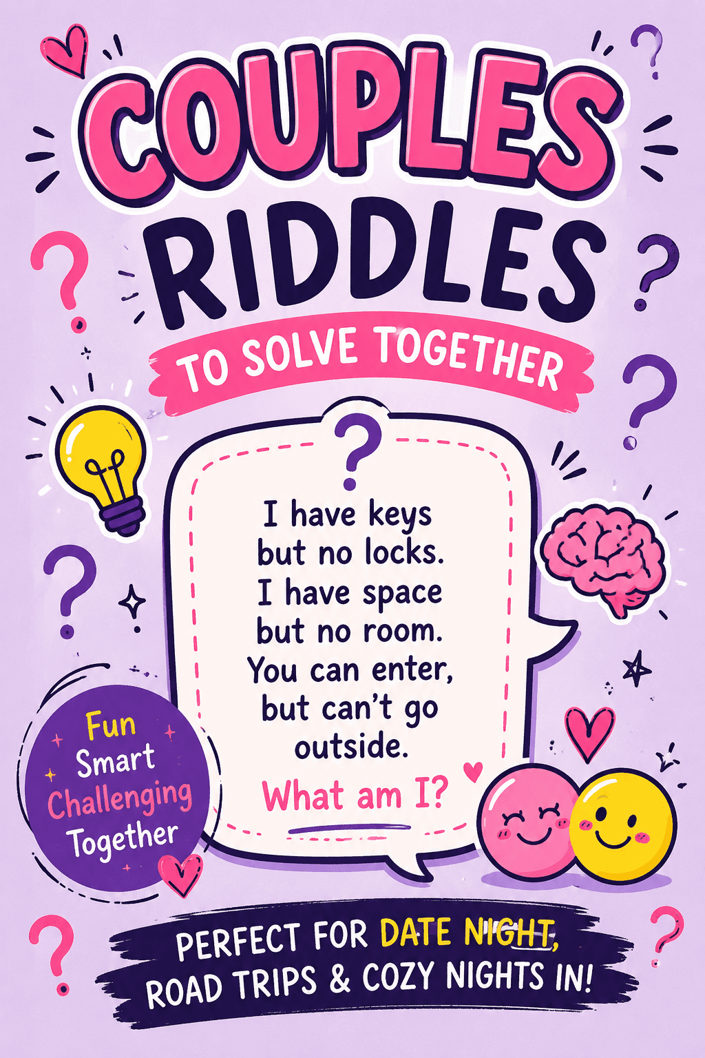 Couples Riddles to Solve Together
